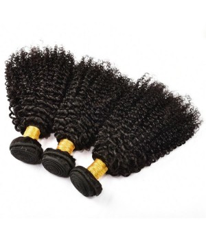 Brazilian Curly Human Hair Bundles Brazilian Curly Weave Sew In